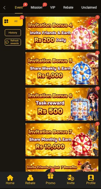Online betting platforms may display promotional offers, membership benefits, or other incentives Before accepting an offer on 8555 Bet, carefully read the current promotional terms.