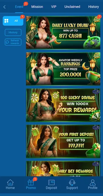 JJJT Game provides different promotional offers for eligible users, including welcome bonuses, daily rewards, referral promotions, and special event offers. check the latest promotions available on the platform and review the terms before claiming any offer. 