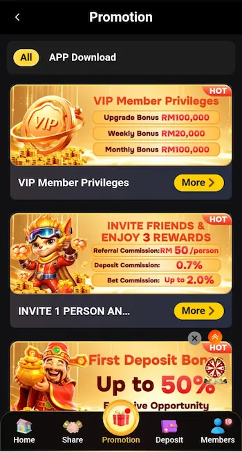 RM666 Game Promotional offers can make a platform appear more attractive, but players should examine the conditions before accepting them read the complete promotion terms instead of focusing only on the advertised reward.